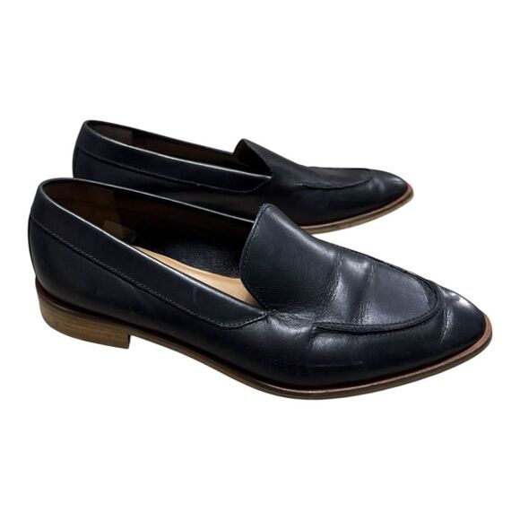 Everlane The Modern Loafer Flats Black Leather Shoes Size 9.5 Made in Italy - Picture 7 of 14